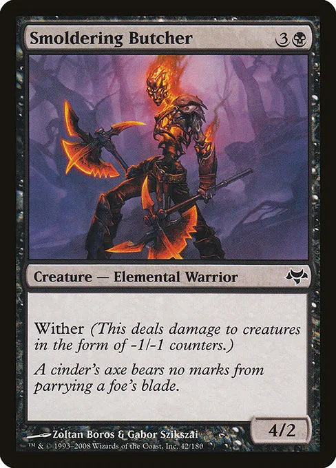 Smoldering Butcher - Foil