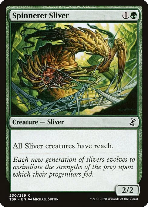Spinneret Sliver - Foil