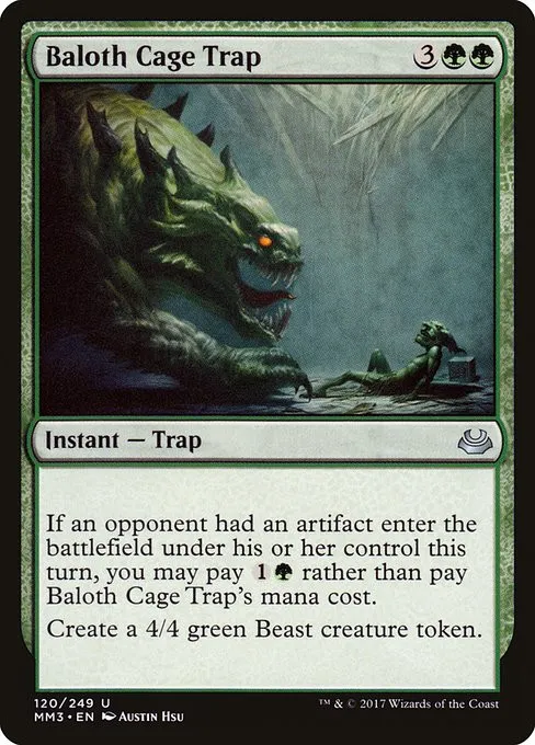 Baloth Cage Trap - Foil