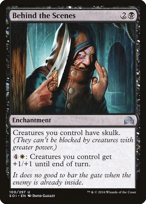 Behind the Scenes - Foil