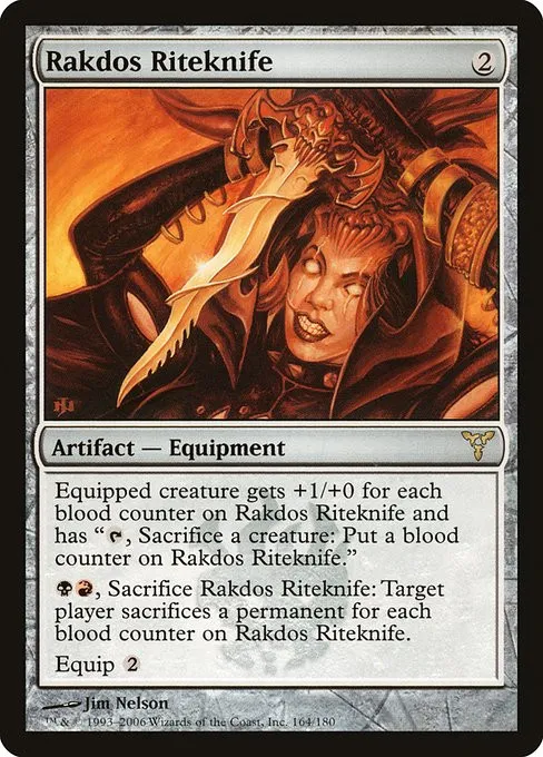Rakdos Riteknife - Foil