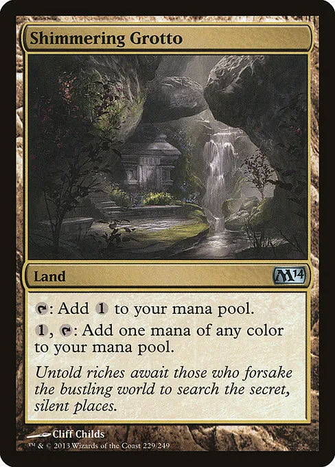 Shimmering Grotto - Foil
