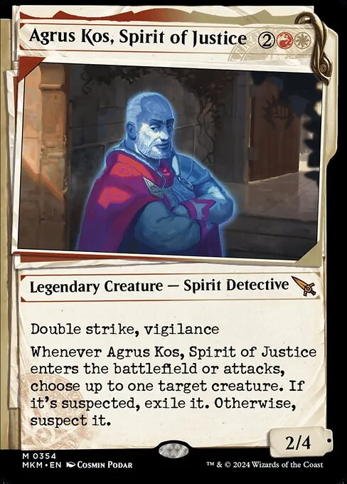 Agrus Kos, Spirit of Justice - Foil