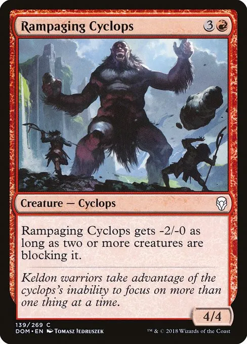 Rampaging Cyclops - Foil