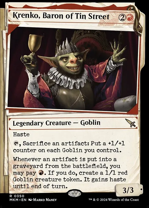 Krenko, Baron of Tin Street - Foil
