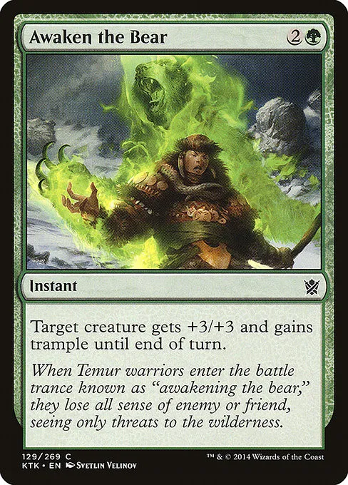 Awaken the Bear - Foil