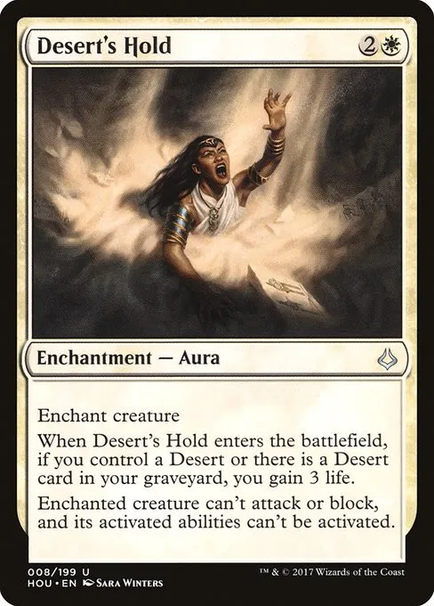 Desert's Hold - Foil