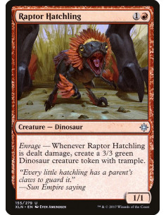 Raptor Hatchling - Foil