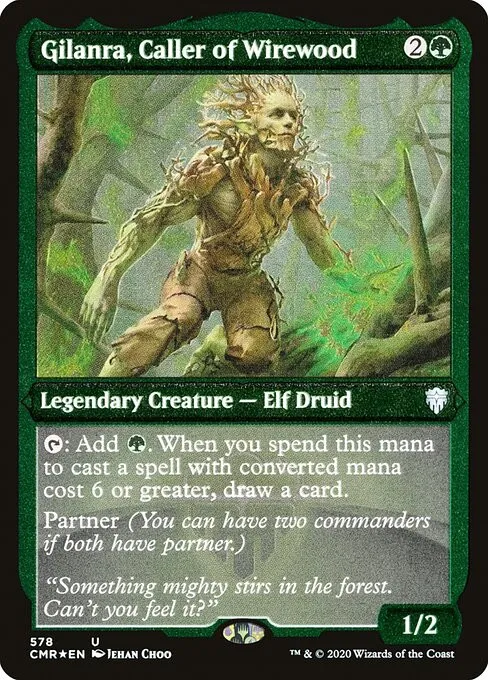 Gilanra, Caller of Wirewood - Foil