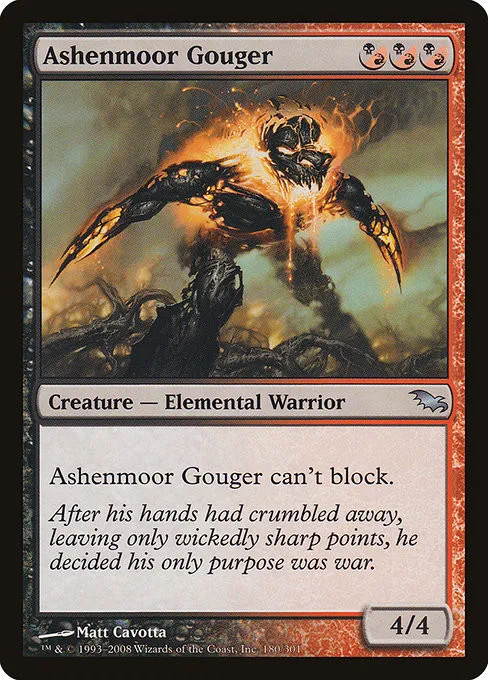 Ashenmoor Gouger - Foil