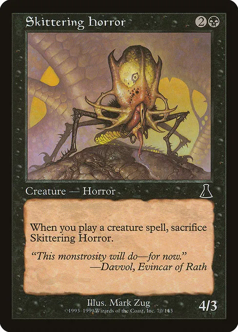 Skittering Horror - Foil