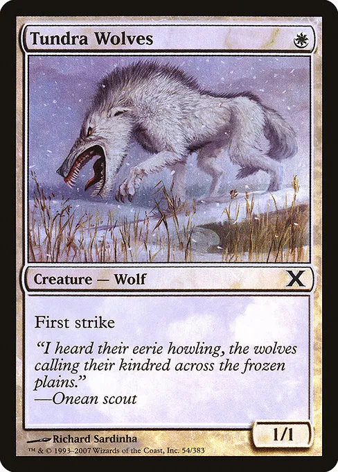 Tundra Wolves - Foil