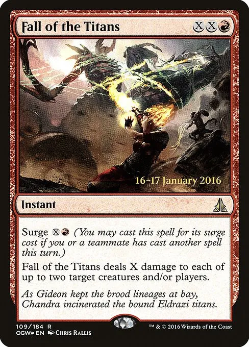 Fall of the Titans - Foil