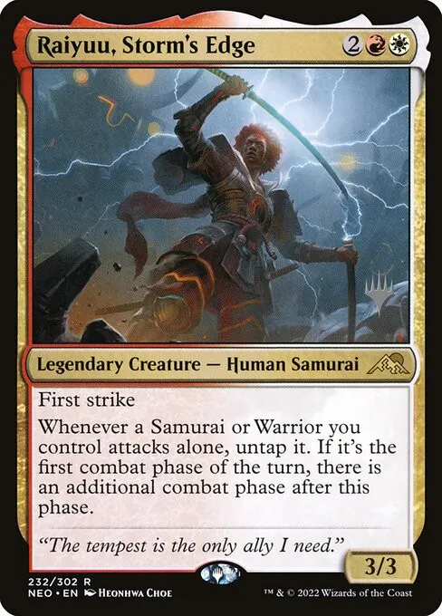 Raiyuu, Storm's Edge - Foil