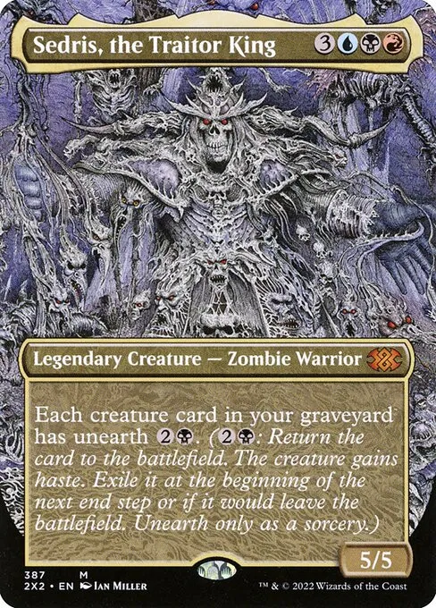 Sedris, the Traitor King - Foil