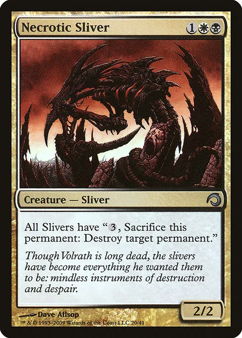 Necrotic Sliver - Foil