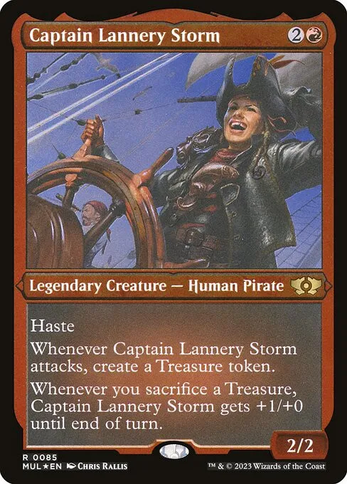 Captain Lannery Storm - Foil
