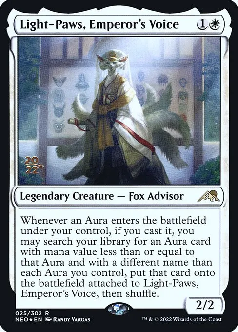 Light-Paws, Emperor's Voice - Foil