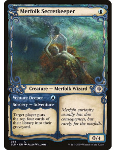 Merfolk Secretkeeper // Venture Deeper