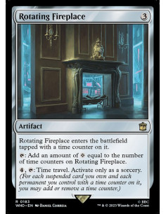 Rotating Fireplace - Foil