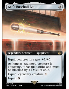 Ace's Baseball Bat - Foil