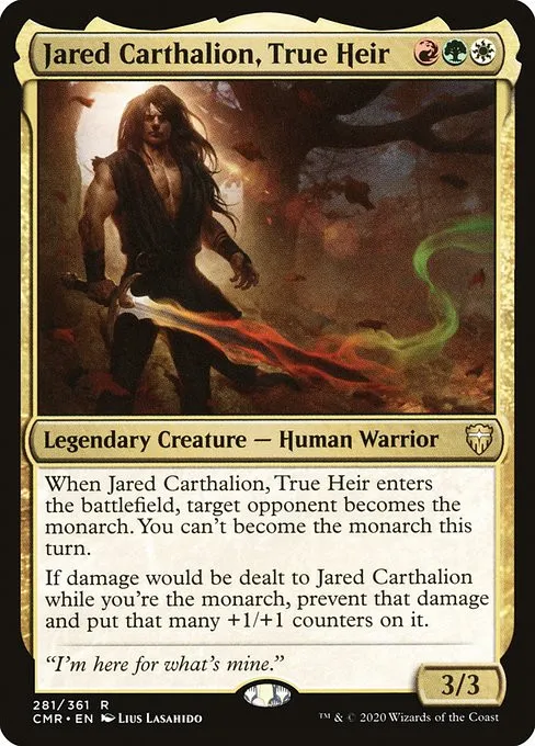 Jared Carthalion, True Heir - Foil