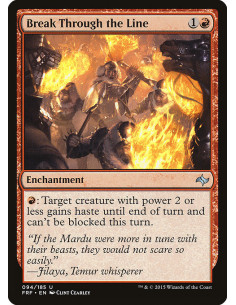 Break Through the Line - Foil