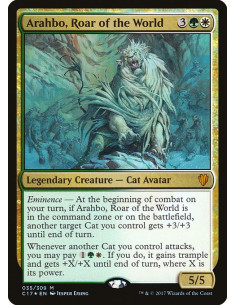 Arahbo, Roar of the World - Foil