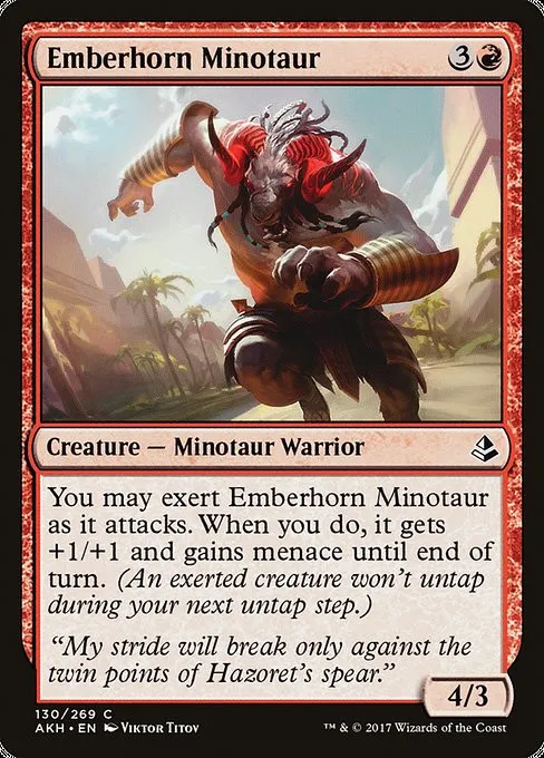 Emberhorn Minotaur - Foil