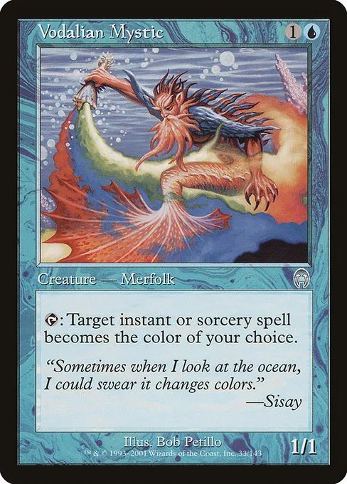 Vodalian Mystic - Foil