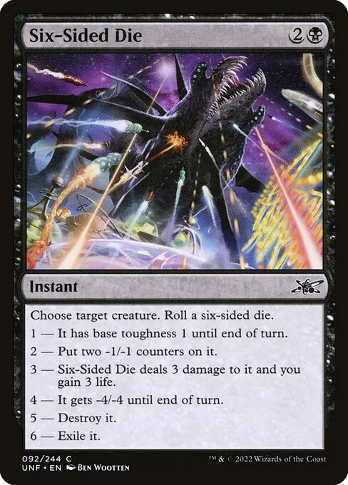 Six-Sided Die - Foil