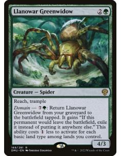 Llanowar Greenwidow