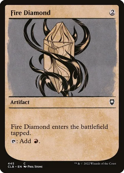 Fire Diamond - Foil