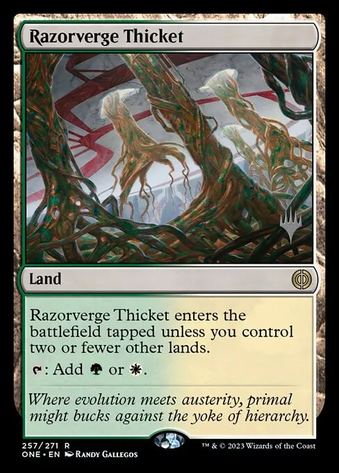 Razorverge Thicket - Foil