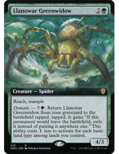 Llanowar Greenwidow - Foil