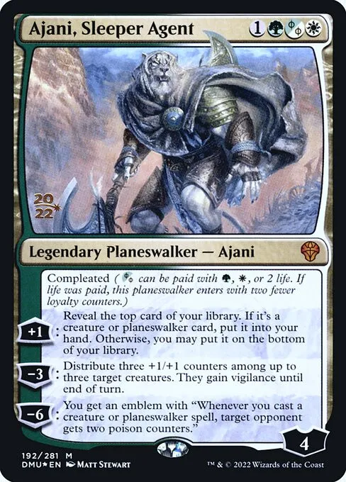 Ajani, Sleeper Agent - Foil