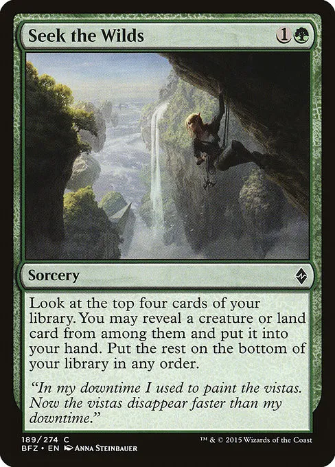 Seek the Wilds - Foil