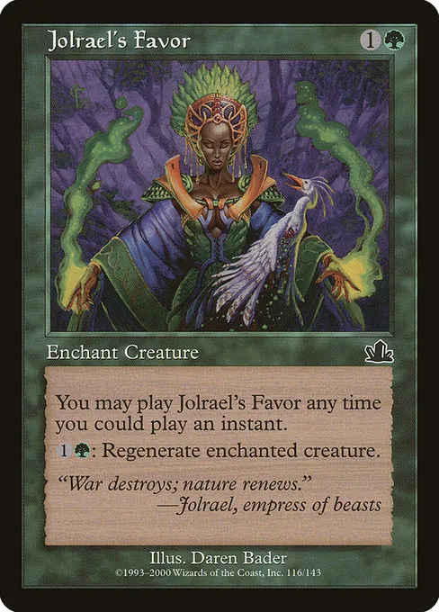 Jolrael's Favor - Foil