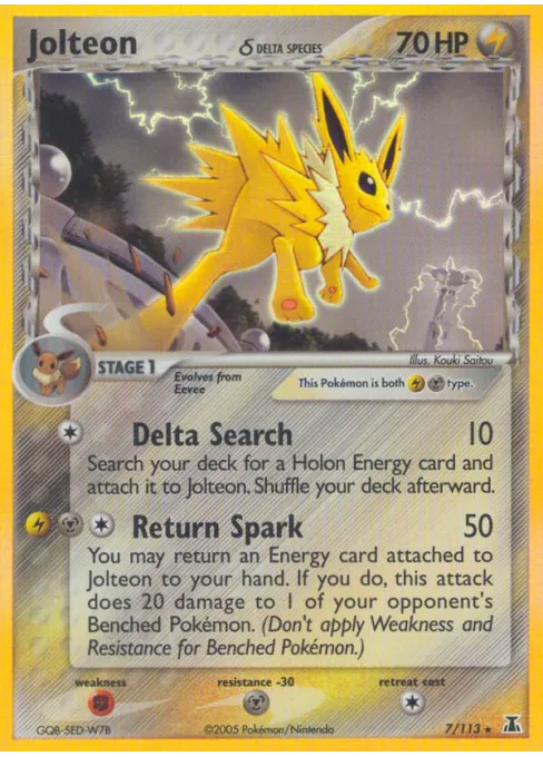 Jolteon δ
