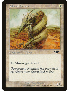 Plated Sliver
