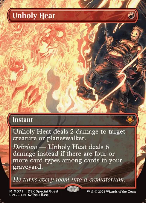 Unholy Heat - Foil
