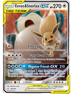 Eevee & Snorlax-GX