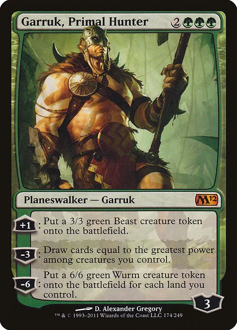 Garruk, Primal Hunter - Foil