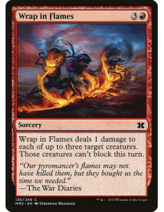 Wrap in Flames - Foil
