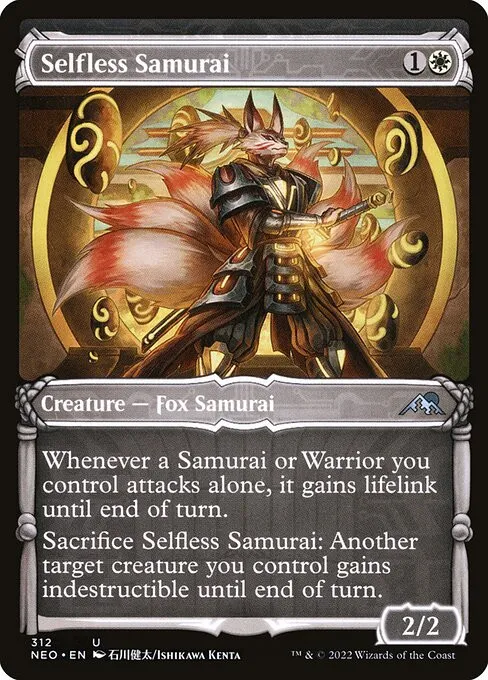 Selfless Samurai - Foil
