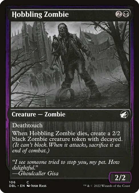 Hobbling Zombie - Foil