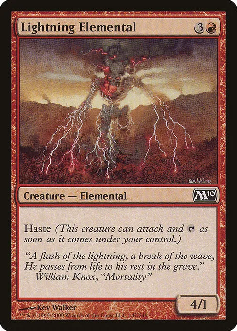 Lightning Elemental - Foil
