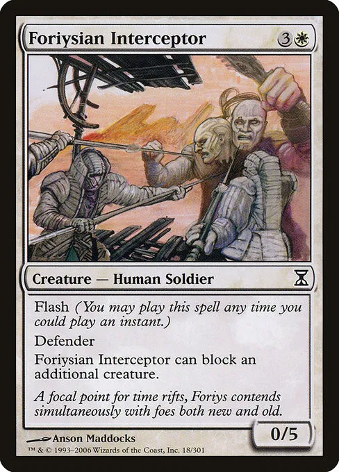 Foriysian Interceptor - Foil