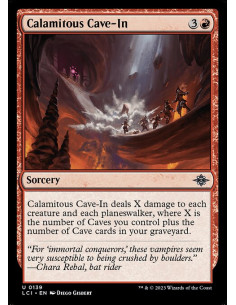 Calamitous Cave-In