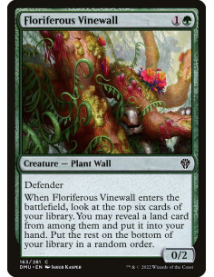 Floriferous Vinewall